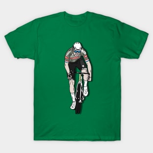 Mathieu van der Poel Giro 2022 (Green Comodoro Version) T-Shirt